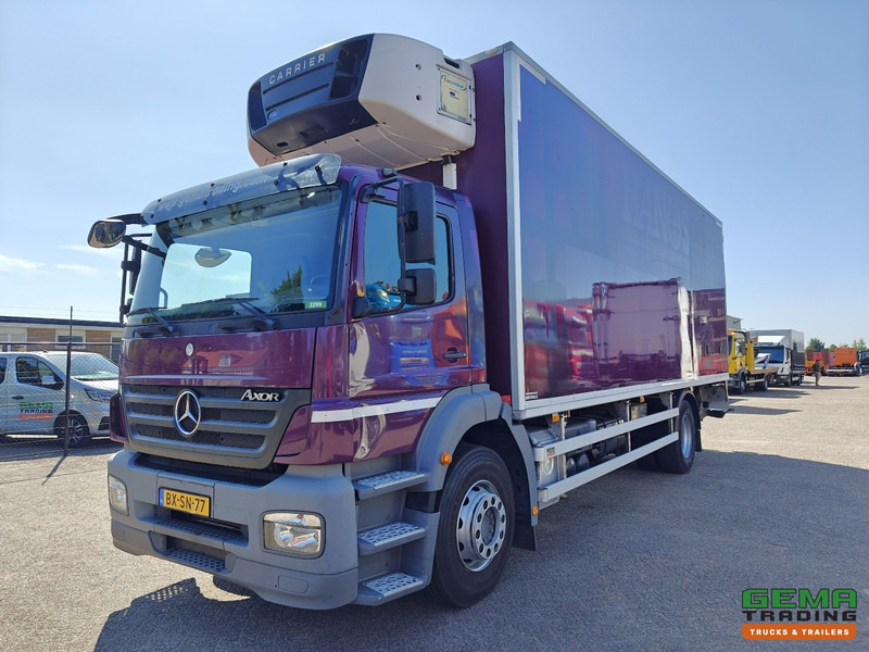 Mercedes-Benz AXOR 1824 L 4x2 Dagcab Euro5 - Koel-Vriesbak 7.5M - Carrier Supra 950MT + Laadklep 2000KG - Zijdeuren - Refrigerator truck: picture 1 Mercedes-Benz AXOR 1824 L 4x2 Dagcab Euro5 - Koel-Vriesbak 7.5M - Carrier Supra 950MT + Laadklep 2000KG - Zijdeuren - Refrigerator truck: picture 1