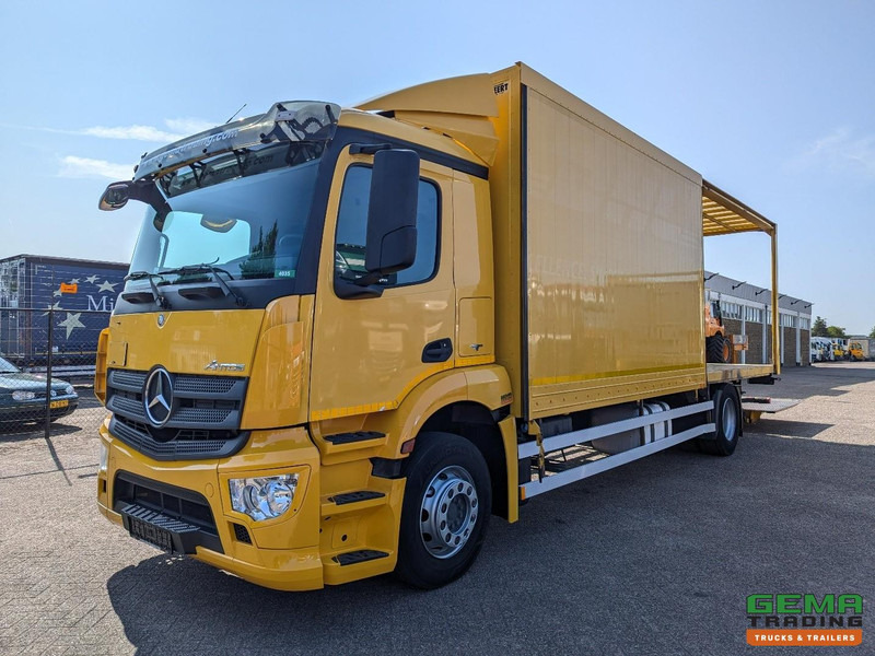 Mercedes-Benz Antos 1933 4x2 Dagcab Euro6 - GeslotenBak 8.9m - Schuifwanden + Laadklep 2000KG - Vangmuil - Box truck: picture 1 Mercedes-Benz Antos 1933 4x2 Dagcab Euro6 - GeslotenBak 8.9m - Schuifwanden + Laadklep 2000KG - Vangmuil - Box truck: picture 1