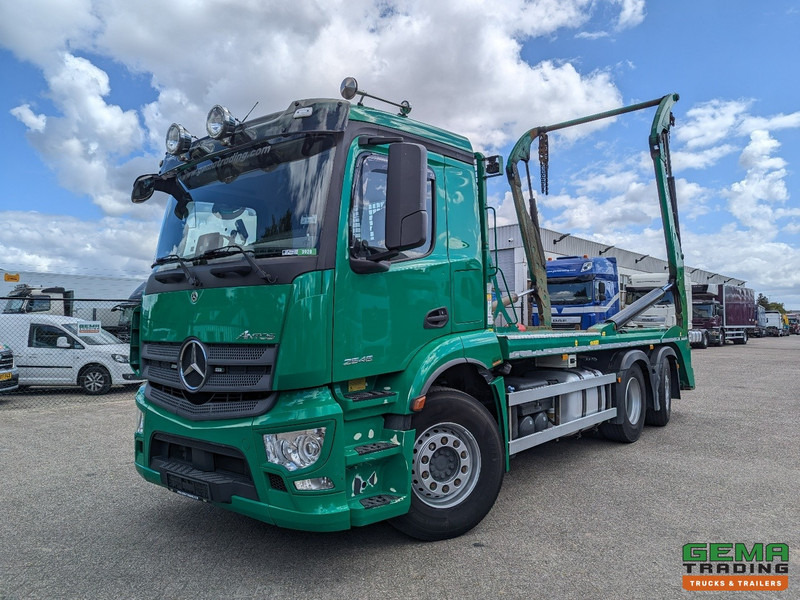 Mercedes-Benz Antos 2546 6x2/4 Dagcab - Euro6 - JOAB PortaalSysteem 18T - Weegsysteem - Uitschuifbaar - Skip loader truck: picture 1 Mercedes-Benz Antos 2546 6x2/4 Dagcab - Euro6 - JOAB PortaalSysteem 18T - Weegsysteem - Uitschuifbaar - Skip loader truck: picture 1