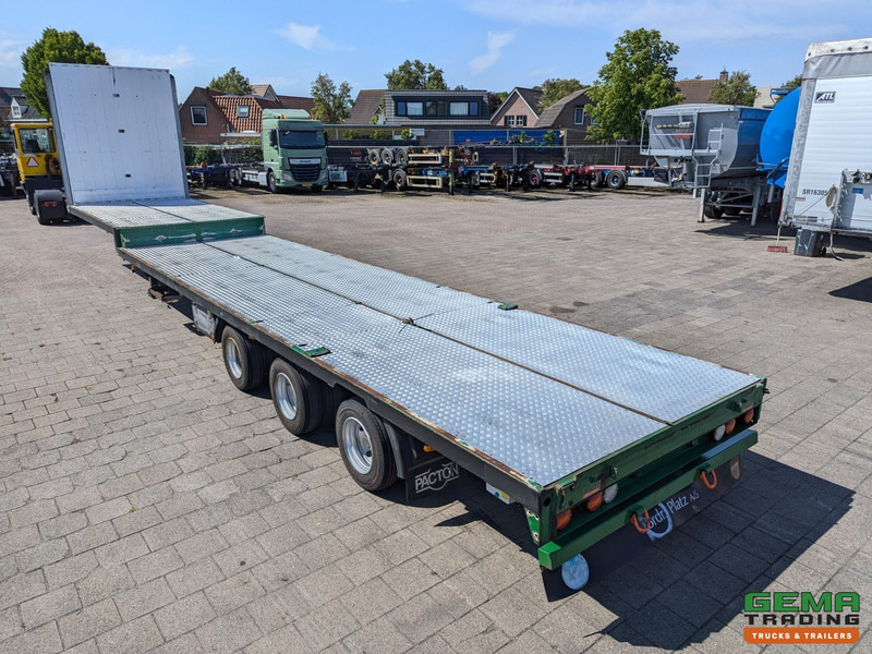Pacton SXD3 3-Assen - Semi Dieplader - Hydr. Steunpoten - Traanplaat vloer - 3e as naloop gestuurd - Low loader semi-trailer: picture 3 Pacton SXD3 3-Assen - Semi Dieplader - Hydr. Steunpoten - Traanplaat vloer - 3e as naloop gestuurd - Low loader semi-trailer: picture 3