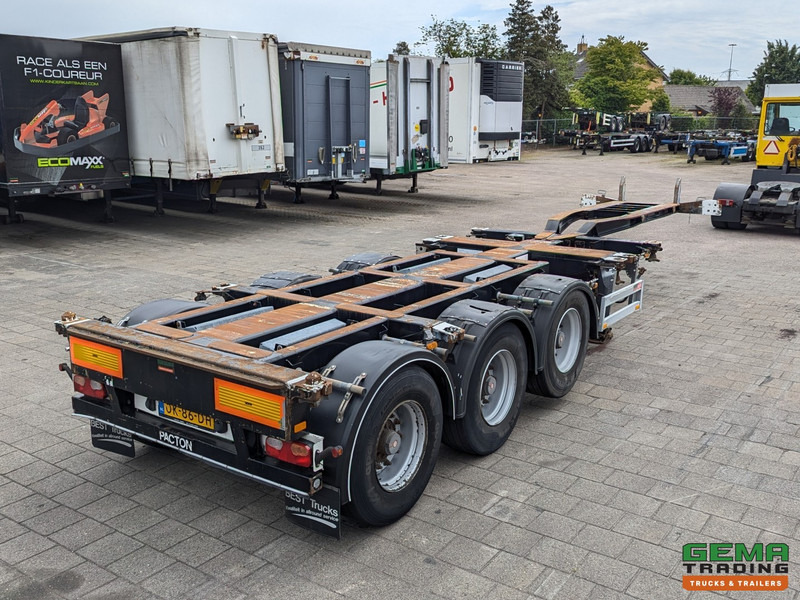 Pacton T3-010 3-Assen SAF - MULTI - Trommelremmen - LiftAs - 3x Uitschuifbaar - 07/2025APK - Container transporter/ Swap body semi-trailer: picture 3 Pacton T3-010 3-Assen SAF - MULTI - Trommelremmen - LiftAs - 3x Uitschuifbaar - 07/2025APK - Container transporter/ Swap body semi-trailer: picture 3