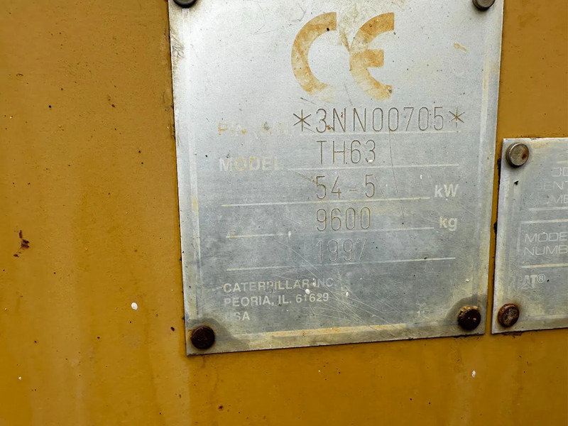 Telescopic handler Caterpillar TH63 4X4X4 Telehandler: picture 7 Telescopic handler Caterpillar TH63 4X4X4 Telehandler: picture 7