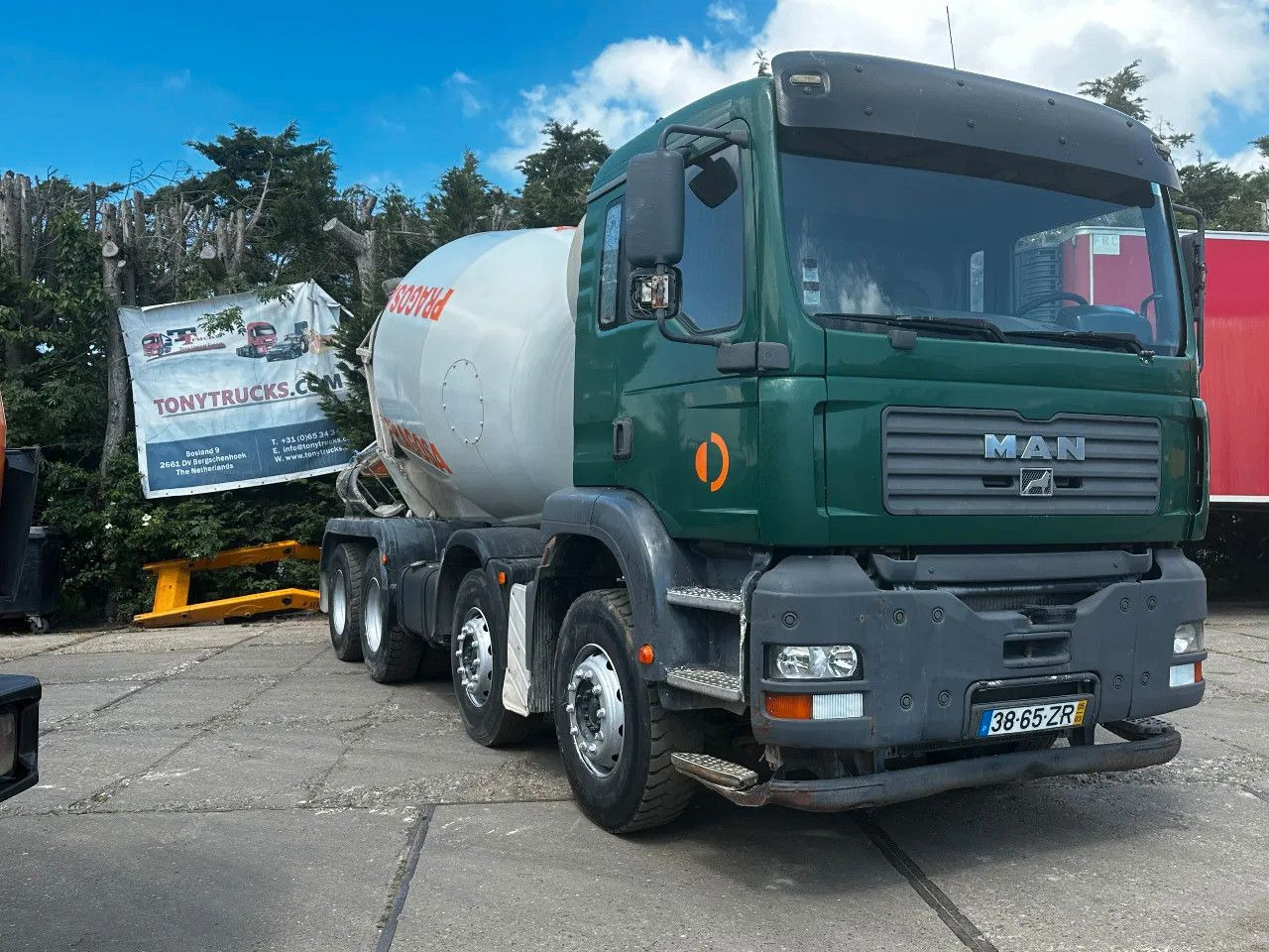 MAN TGA 35.360 8X4 CIFA Beton Mixer Spring/Spring ZF - Concrete mixer truck: picture 1 MAN TGA 35.360 8X4 CIFA Beton Mixer Spring/Spring ZF - Concrete mixer truck: picture 1