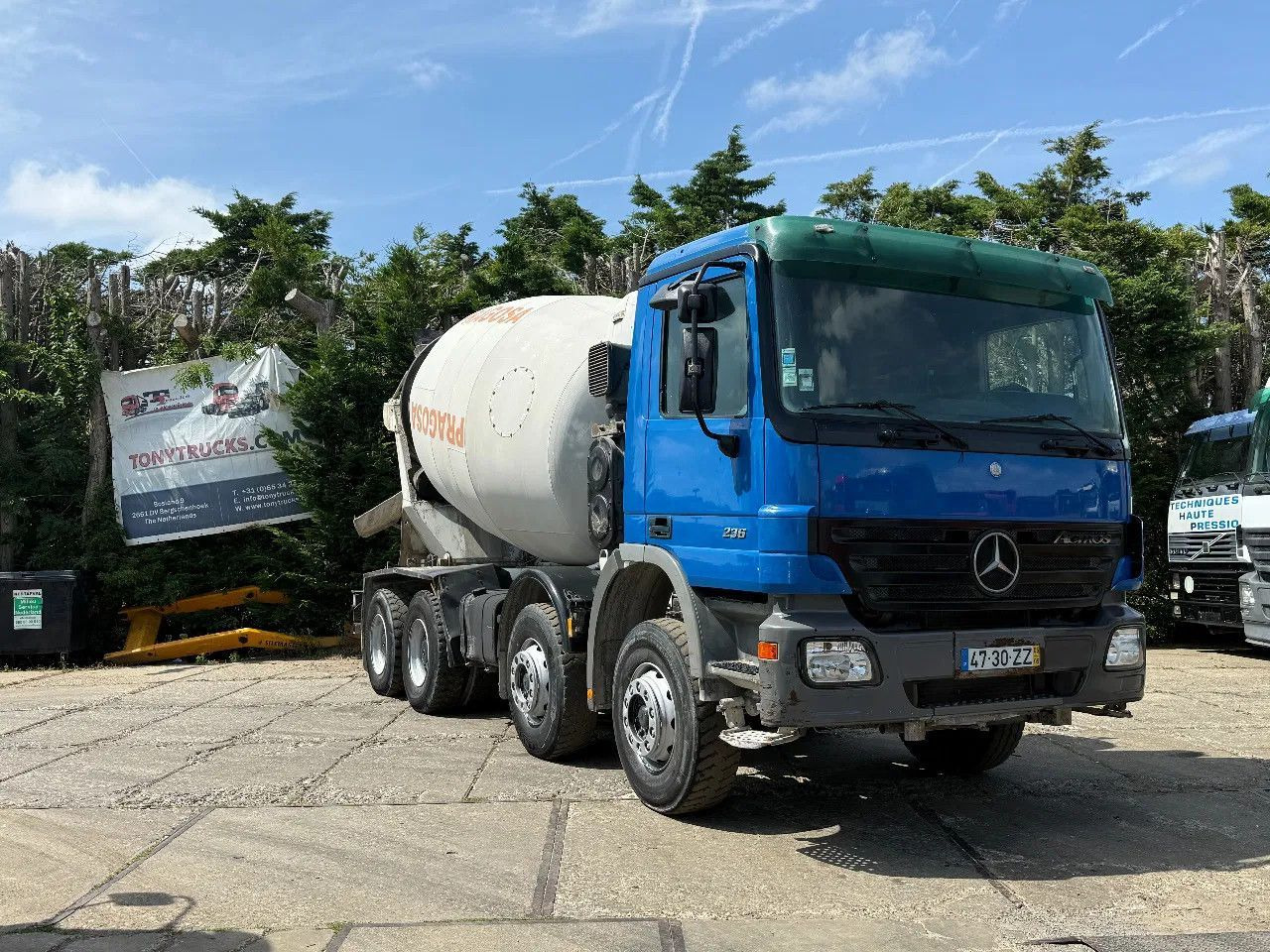 Mercedes-Benz Actros 3236 MP2 V6 8X4 9M3 Beton Mixer Spring/Sp - Concrete mixer truck: picture 1 Mercedes-Benz Actros 3236 MP2 V6 8X4 9M3 Beton Mixer Spring/Sp - Concrete mixer truck: picture 1