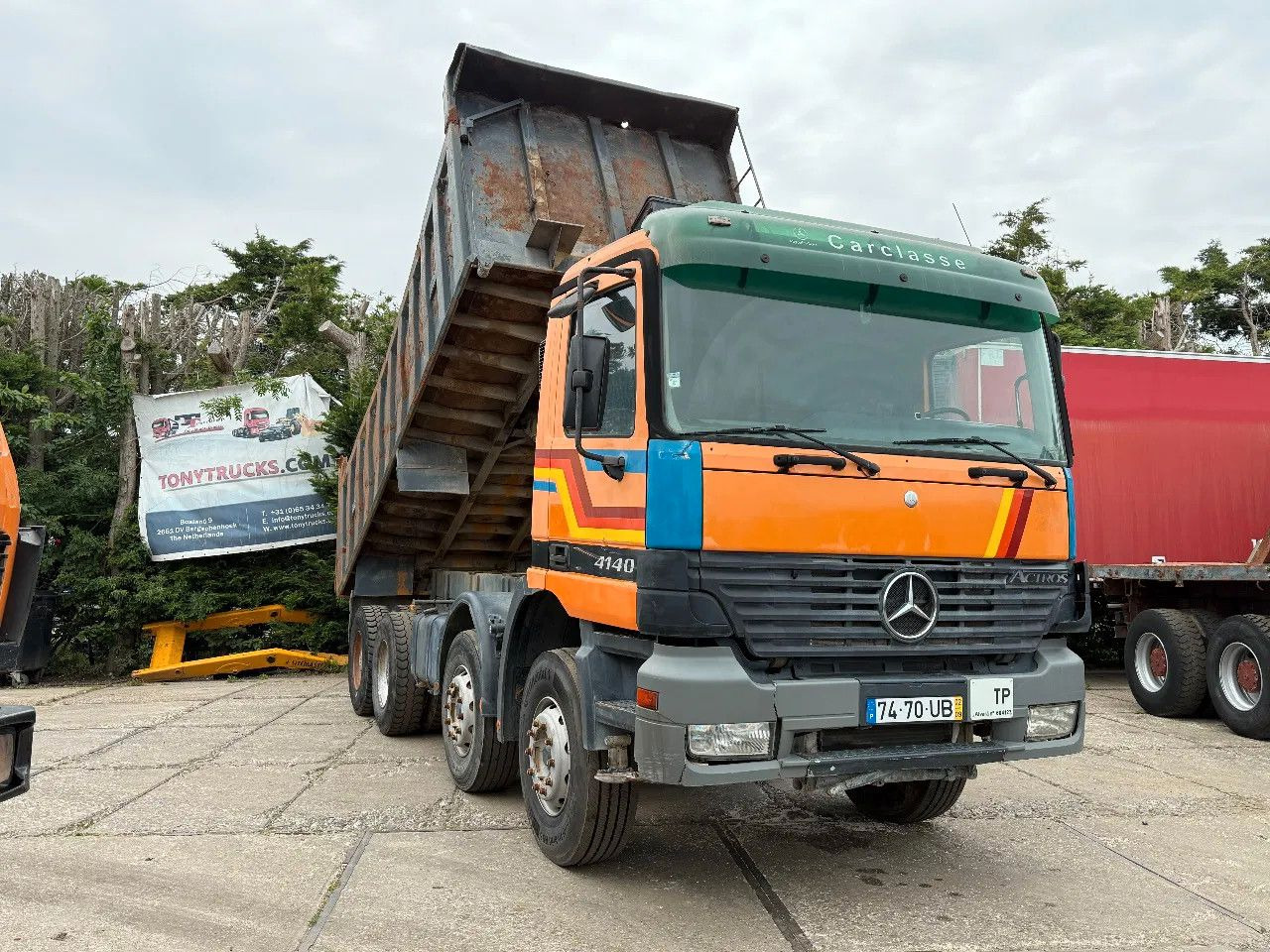Mercedes-Benz Actros 4140 V6 8X4 Tipper Spring/Spring Manual G - Tipper: picture 1 Mercedes-Benz Actros 4140 V6 8X4 Tipper Spring/Spring Manual G - Tipper: picture 1