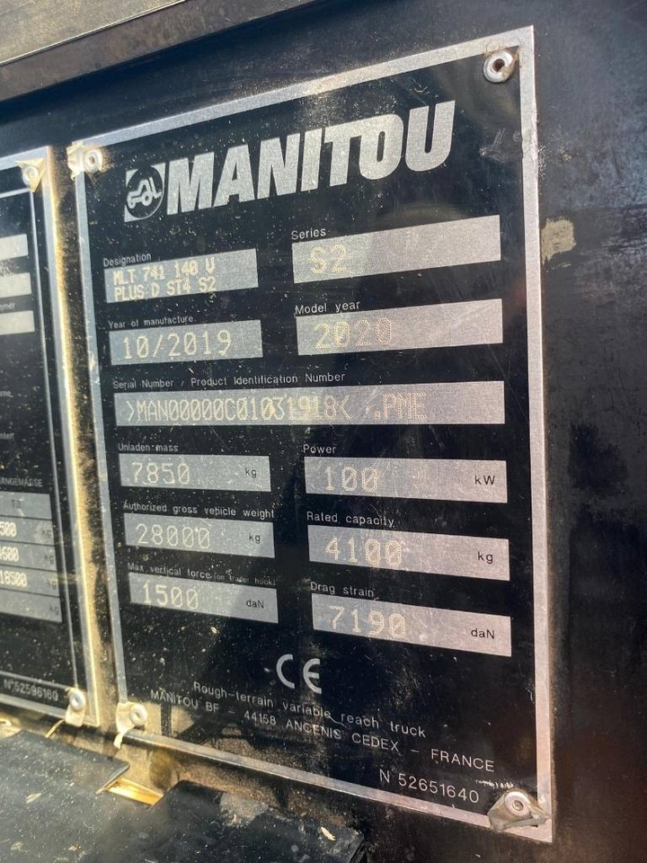 Leasing of Manitou MLT 741  Manitou MLT 741: picture 33