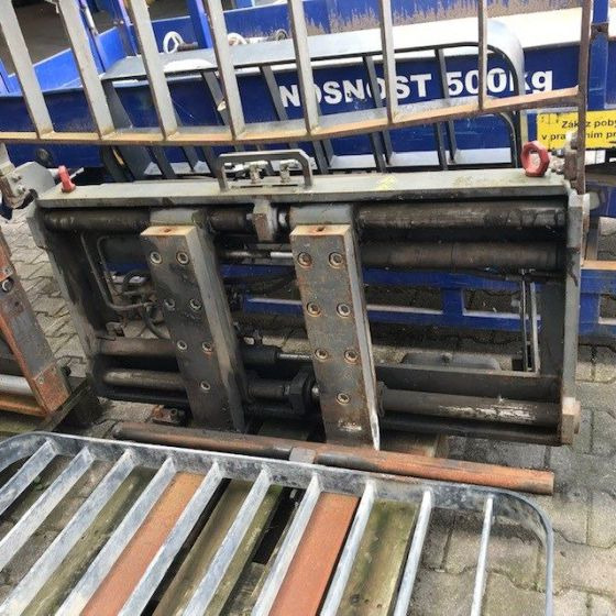 SHB Fork positioner Shaft Guidance - Attachment for Material handling equipment: picture 1 SHB Fork positioner Shaft Guidance - Attachment for Material handling equipment: picture 1