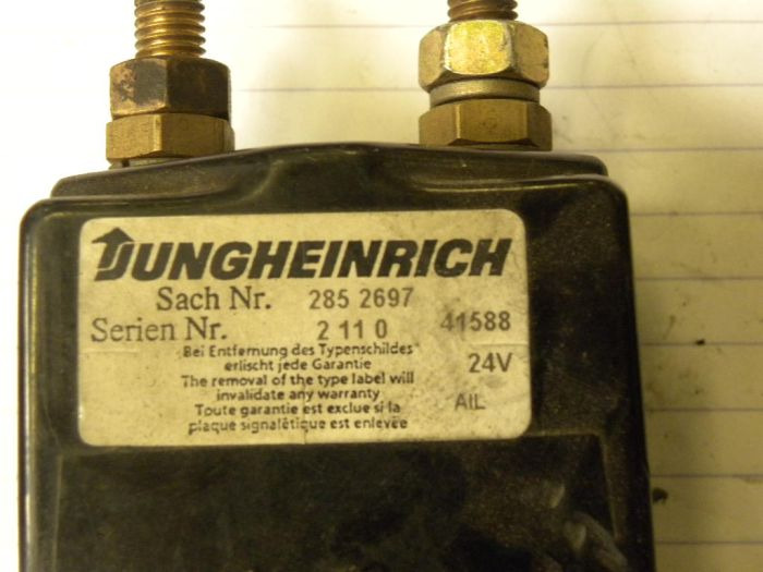 Contactor 24V for Jungheinrich - Relay for Material handling equipment: picture 2 Contactor 24V for Jungheinrich - Relay for Material handling equipment: picture 2