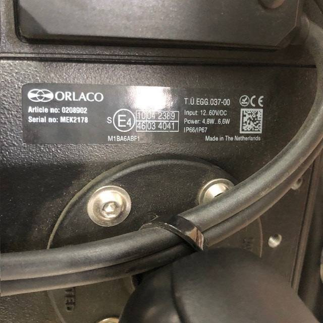 ORLACO Monitor 7" Serial for Linde - Electrical system for Material handling equipment: picture 4 ORLACO Monitor 7" Serial for Linde - Electrical system for Material handling equipment: picture 4