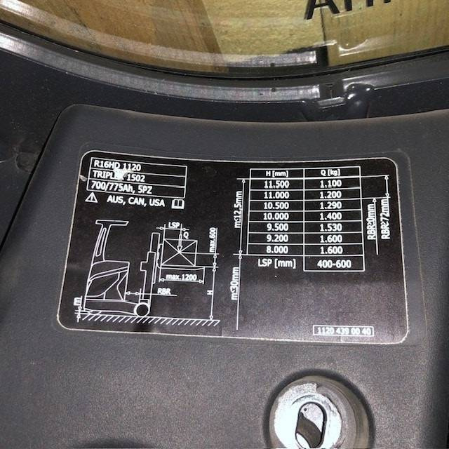 Frame/ Chassis for Material handling equipment Overhead guard for Linde: picture 7