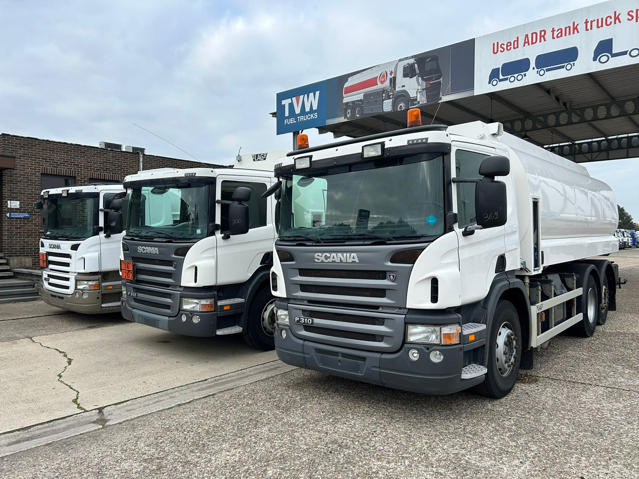 SCANIA PRT, P310, P380 (lot of 3) - Tank truck: picture 1 SCANIA PRT, P310, P380 (lot of 3) - Tank truck: picture 1