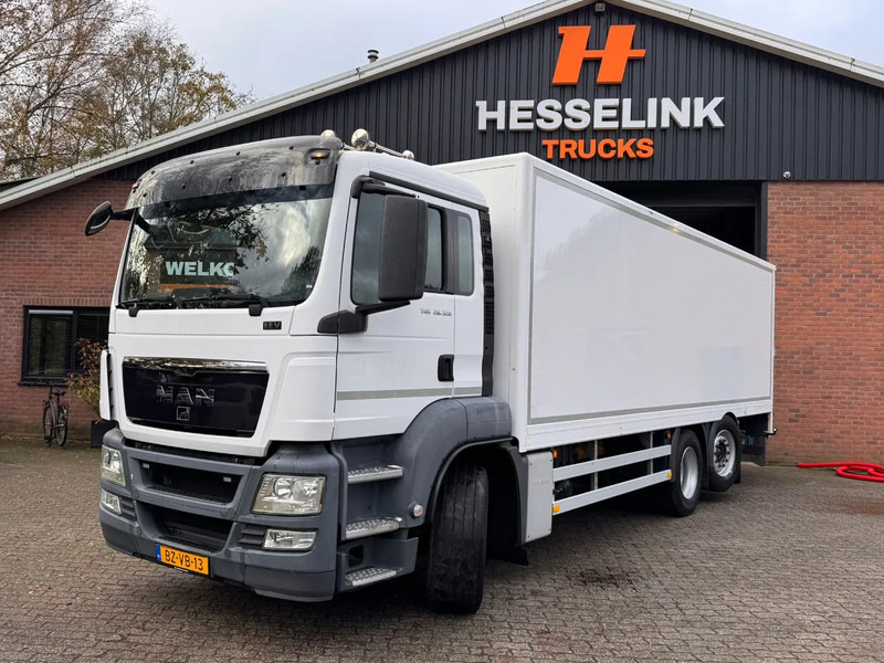 MAN TGS 26.320 7.7M Koffer Lenkachse 2.500KG LBW 291.220KM! - Box truck: picture 1 MAN TGS 26.320 7.7M Koffer Lenkachse 2.500KG LBW 291.220KM! - Box truck: picture 1