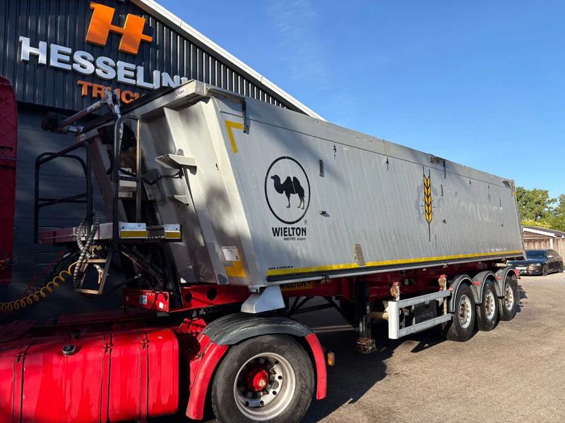 Wielton 45m3 Kipper Liftas Automatisch afdekzeil SAF Schijfremmen APK 12-2025 - Tipper semi-trailer: picture 1 Wielton 45m3 Kipper Liftas Automatisch afdekzeil SAF Schijfremmen APK 12-2025 - Tipper semi-trailer: picture 1