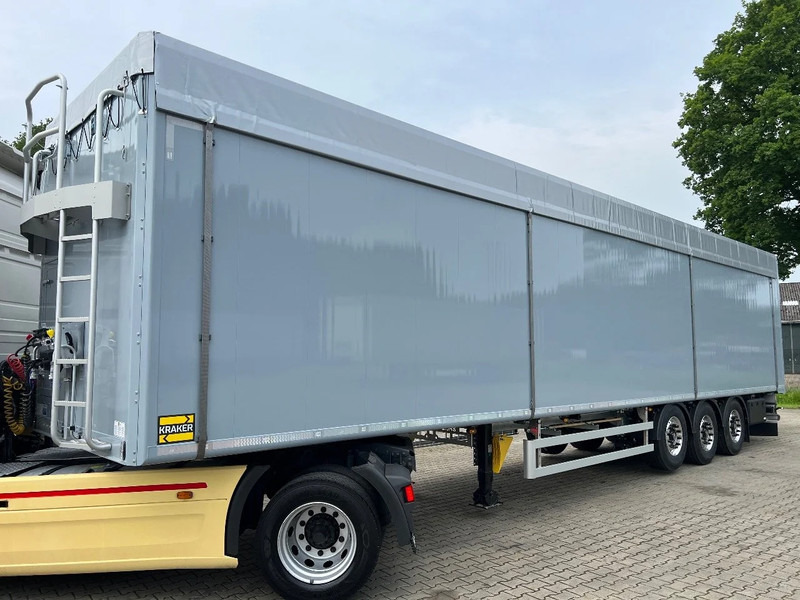 Kraker 92m3 K-Force New 10MM Cargo floor Liftas Aluminium velgen - Walking floor semi-trailer: picture 1 Kraker 92m3 K-Force New 10MM Cargo floor Liftas Aluminium velgen - Walking floor semi-trailer: picture 1