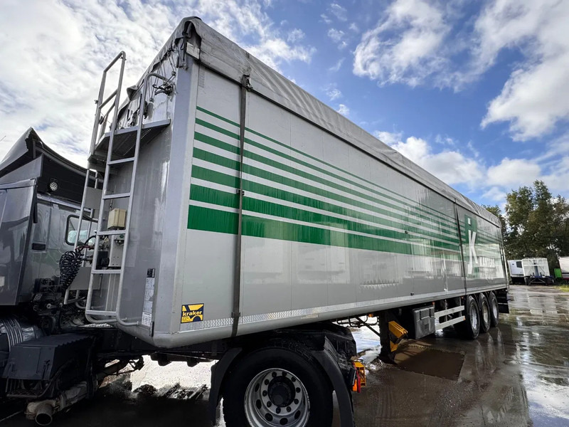 Kraker CF 200 92m3 Cargo Floor 10MM 2x Liftachse Silver - Walking floor semi-trailer: picture 1 Kraker CF 200 92m3 Cargo Floor 10MM 2x Liftachse Silver - Walking floor semi-trailer: picture 1