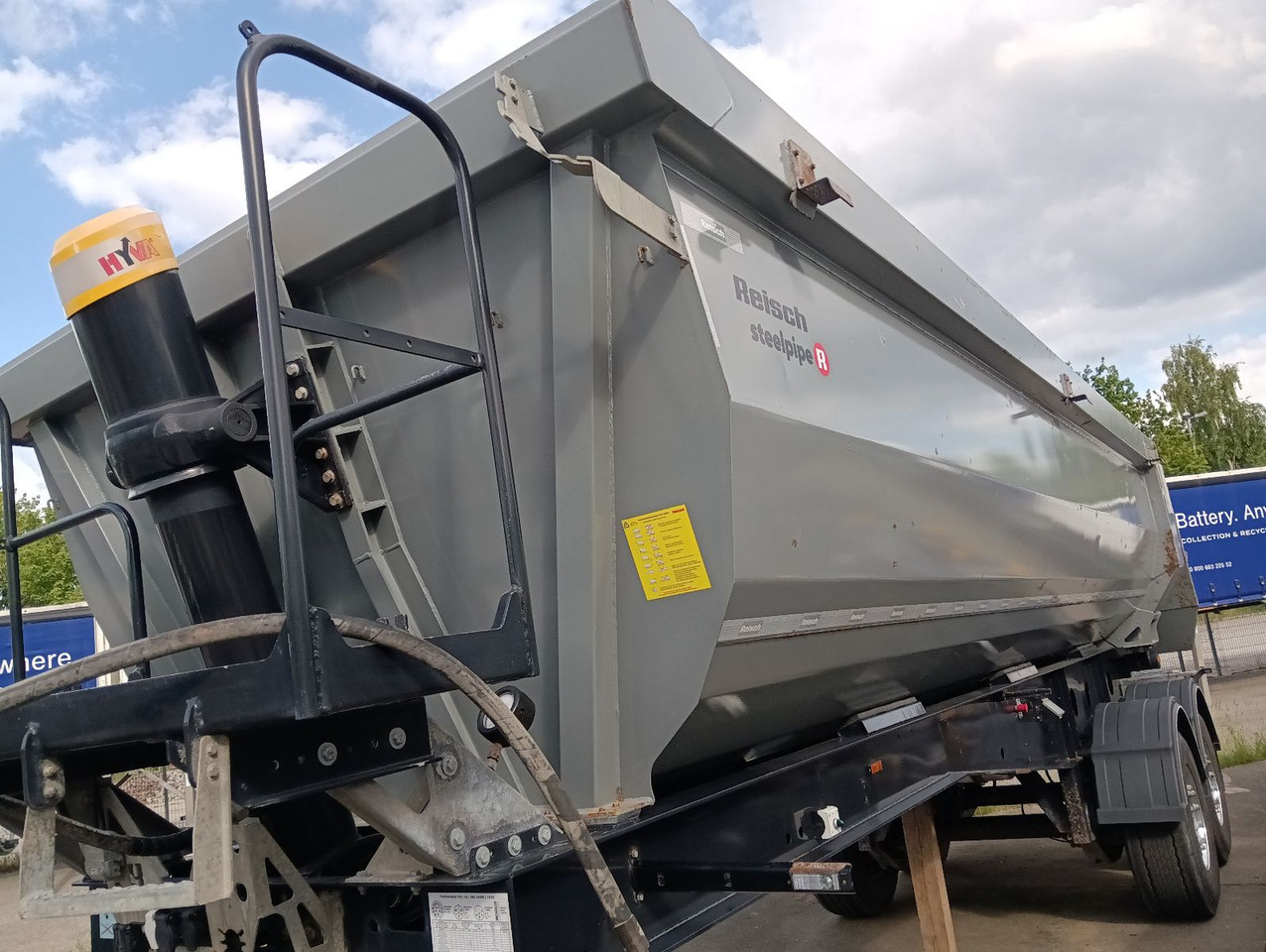 Reisch RHKS-2-SR07 25m3 2-A HARDOX ALCOA FullOption5,3t - Tipper semi-trailer: picture 1 Reisch RHKS-2-SR07 25m3 2-A HARDOX ALCOA FullOption5,3t - Tipper semi-trailer: picture 1