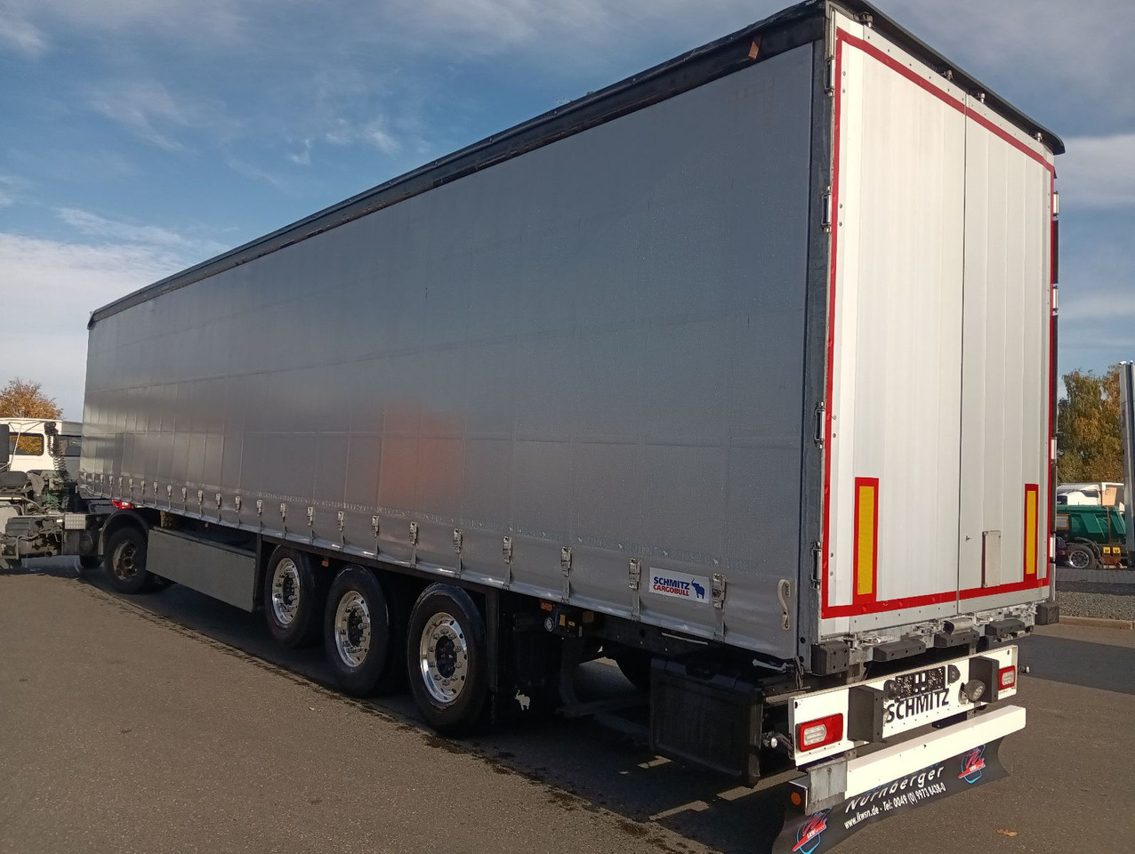 Schmitz Cargobull SCS24-13.62 ALCOA Pal-Kiste Lift Reifen 60-95%! - Curtainsider semi-trailer: picture 1 Schmitz Cargobull SCS24-13.62 ALCOA Pal-Kiste Lift Reifen 60-95%! - Curtainsider semi-trailer: picture 1