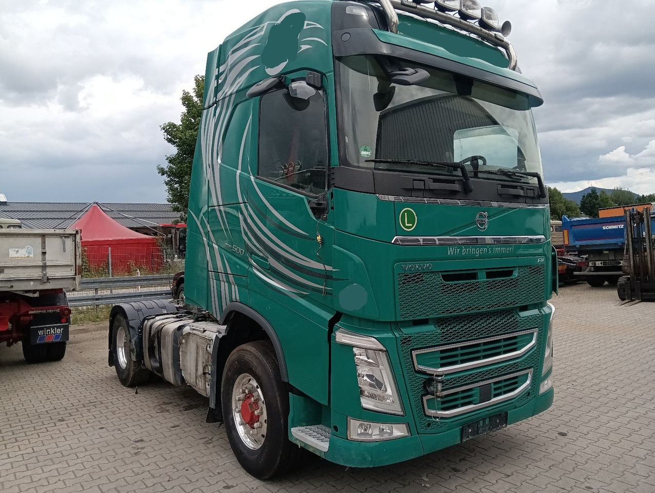 Volvo FH 500 4x2T X-Track Globe I-PARC Hydraulik ALCOA - Tractor unit: picture 4 Volvo FH 500 4x2T X-Track Globe I-PARC Hydraulik ALCOA - Tractor unit: picture 4
