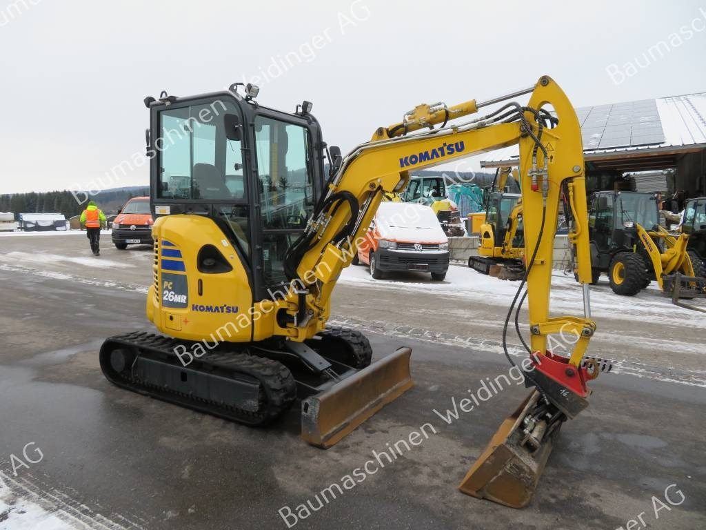 Komatsu PC 26 MR-5 - Mini excavator: picture 1 Komatsu PC 26 MR-5 - Mini excavator: picture 1