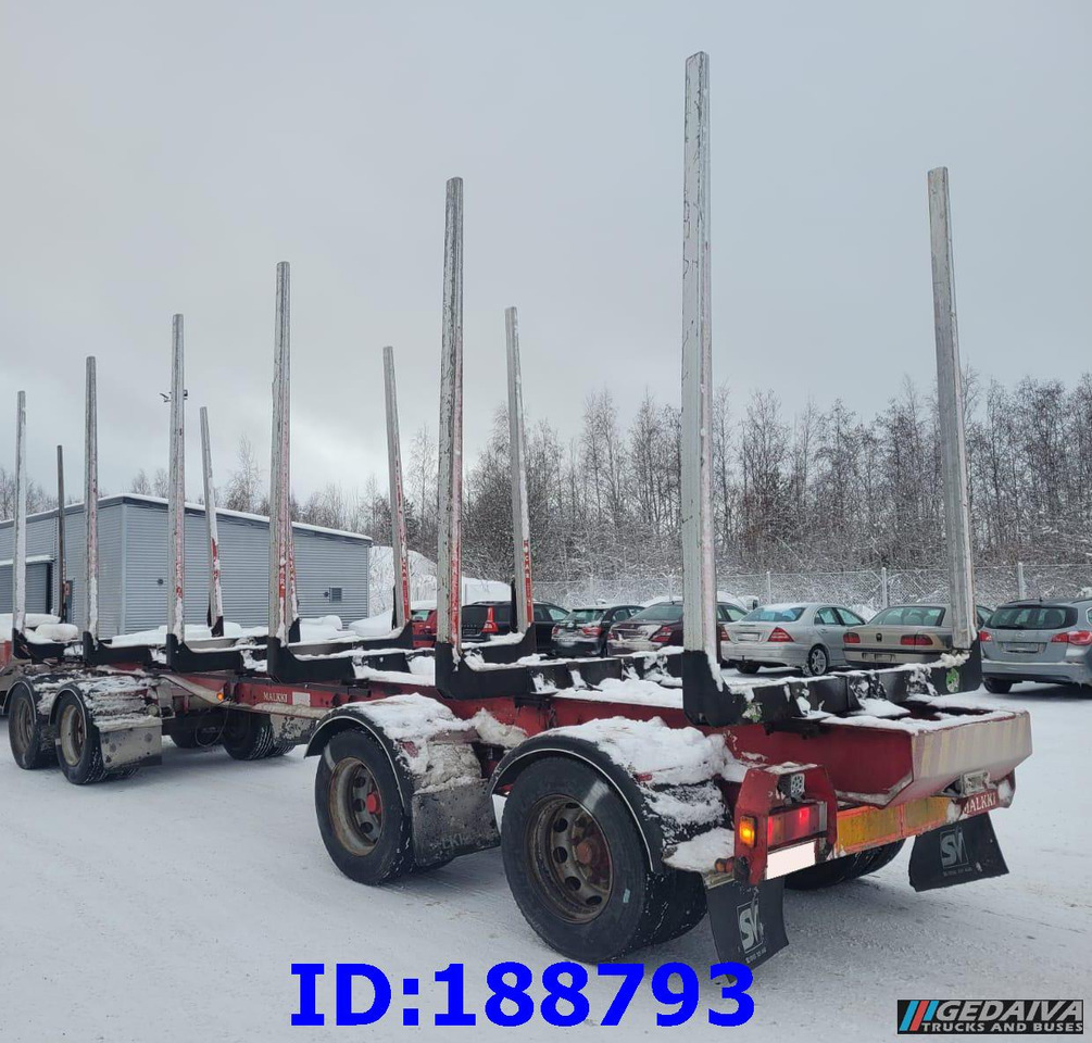 MALKKI RJ4-10200 - 4 Axles - Timber trailer: picture 4 MALKKI RJ4-10200 - 4 Axles - Timber trailer: picture 4