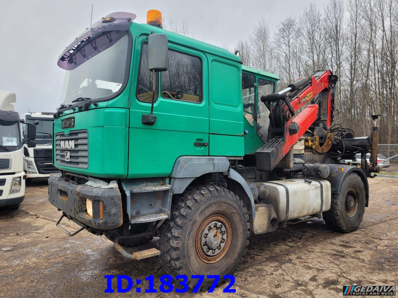 MAN 18.410 4x4 + Epsilon Palfinger SRX39 - Timber truck, Crane truck: picture 1 MAN 18.410 4x4 + Epsilon Palfinger SRX39 - Timber truck, Crane truck: picture 1
