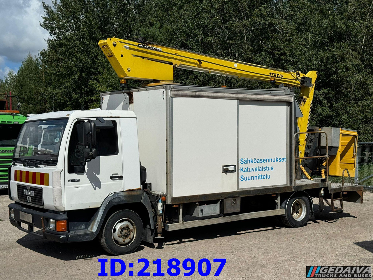 MAN LE 220C + Sky King 179TV - Truck mounted aerial platform: picture 1 MAN LE 220C + Sky King 179TV - Truck mounted aerial platform: picture 1