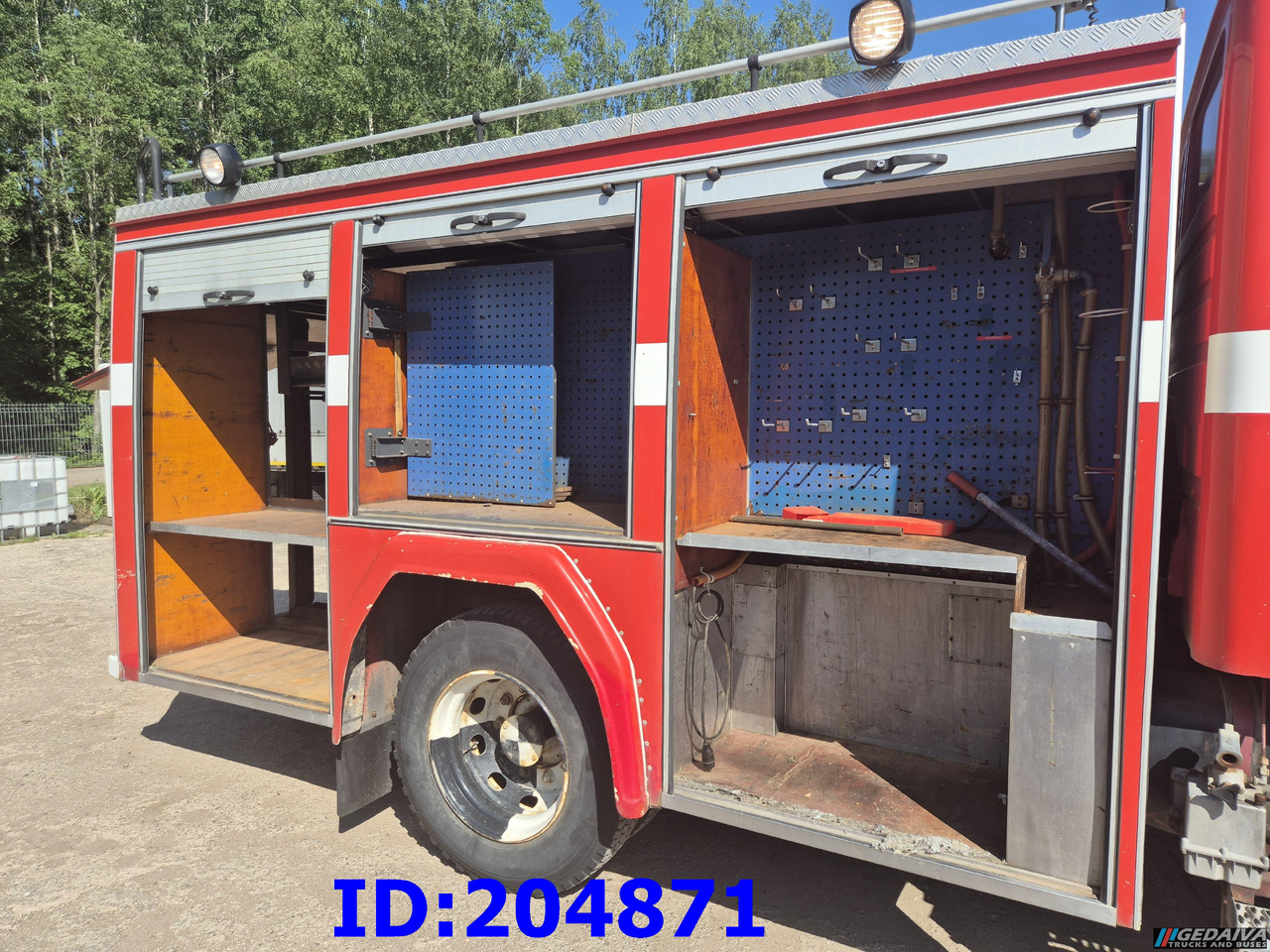 MERCEDES-BENZ 1217 4x4 - Fire truck: picture 5 MERCEDES-BENZ 1217 4x4 - Fire truck: picture 5