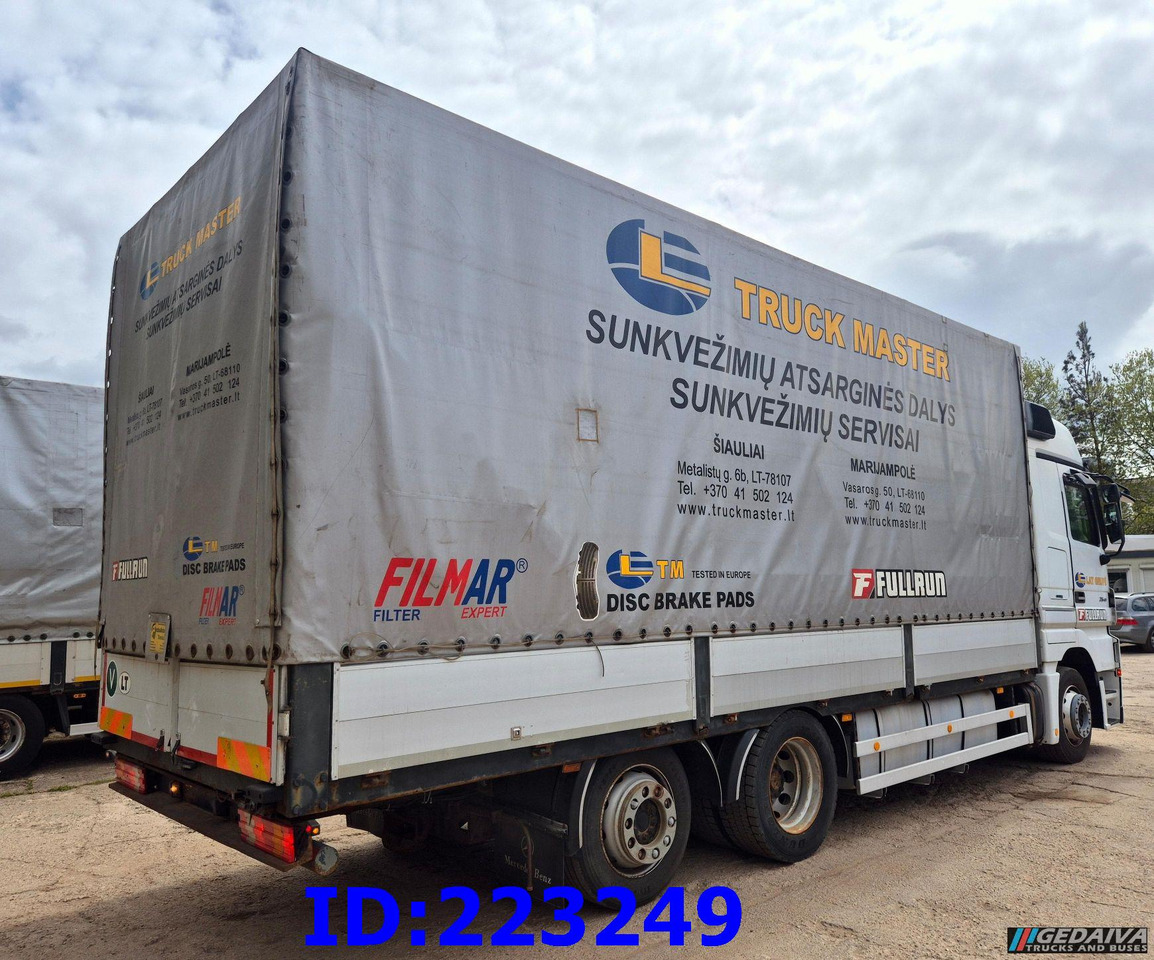 MERCEDES-BENZ Actros 2541 6x2 Retarder Euro5 - Curtainsider truck: picture 5 MERCEDES-BENZ Actros 2541 6x2 Retarder Euro5 - Curtainsider truck: picture 5