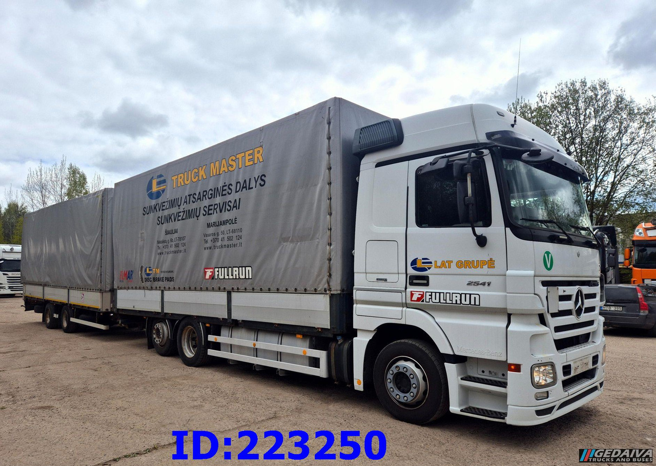 MERCEDES-BENZ Actros 2541 6x2 Retarder + Wielton trailer - Curtainsider truck: picture 4 MERCEDES-BENZ Actros 2541 6x2 Retarder + Wielton trailer - Curtainsider truck: picture 4