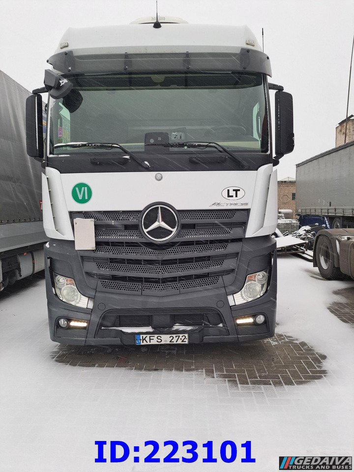 MERCEDES-BENZ Actros 2542 6x2 Euro6 + trailer - Curtainsider truck: picture 2 MERCEDES-BENZ Actros 2542 6x2 Euro6 + trailer - Curtainsider truck: picture 2