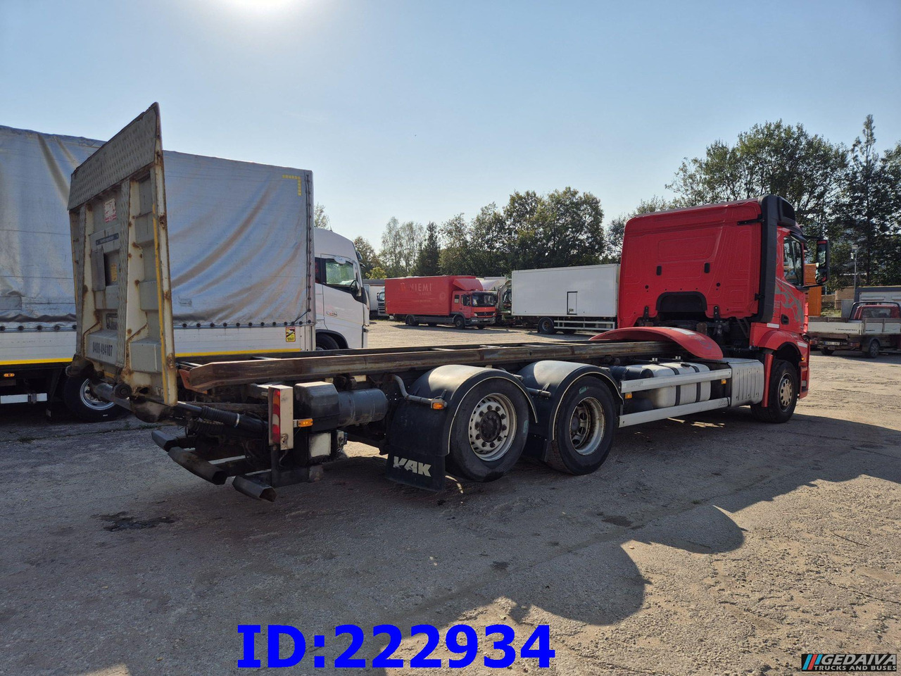 MERCEDES-BENZ Actros 2545 6x2 Euro5 - Cab chassis truck: picture 5 MERCEDES-BENZ Actros 2545 6x2 Euro5 - Cab chassis truck: picture 5