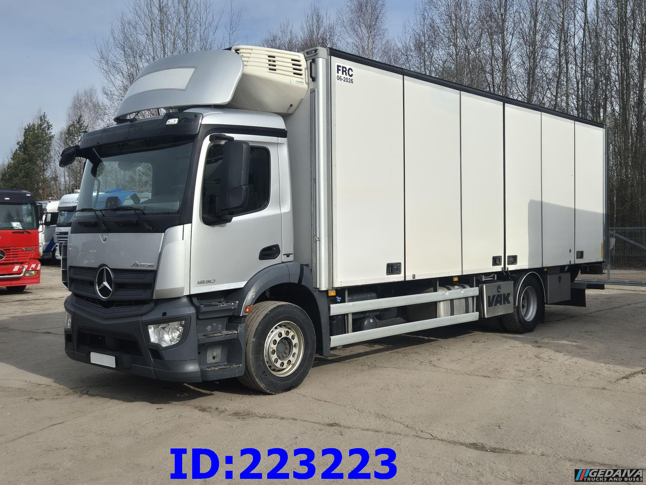 MERCEDES-BENZ Antos 1830 FRC Euro6 - Refrigerator truck: picture 1 MERCEDES-BENZ Antos 1830 FRC Euro6 - Refrigerator truck: picture 1