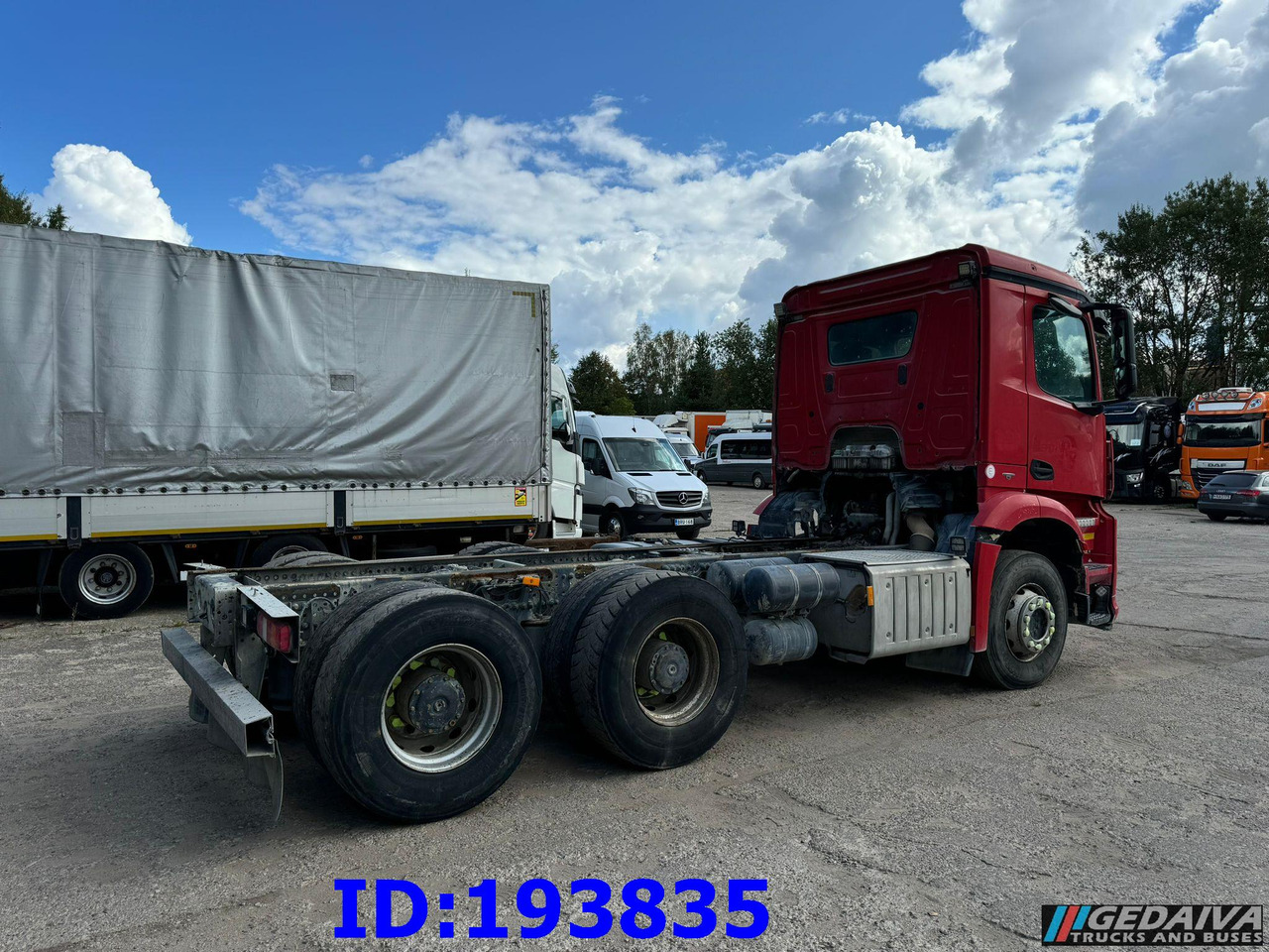 MERCEDES-BENZ Arocs 2840 6x4 Manual Euro6 - Cab chassis truck: picture 5 MERCEDES-BENZ Arocs 2840 6x4 Manual Euro6 - Cab chassis truck: picture 5