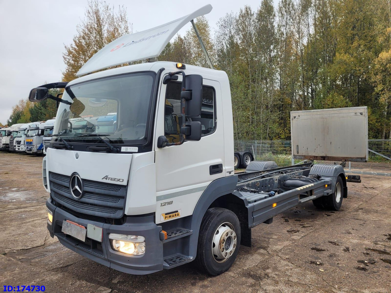 MERCEDES-BENZ Atego 1218 - Euro6 - Manual - Full Steel - Cab chassis truck: picture 1 MERCEDES-BENZ Atego 1218 - Euro6 - Manual - Full Steel - Cab chassis truck: picture 1