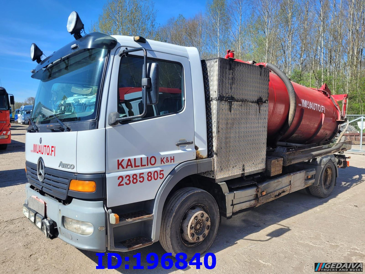 MERCEDES-BENZ Atego 1223 Manual + 7.3m3 - Tank truck: picture 1 MERCEDES-BENZ Atego 1223 Manual + 7.3m3 - Tank truck: picture 1