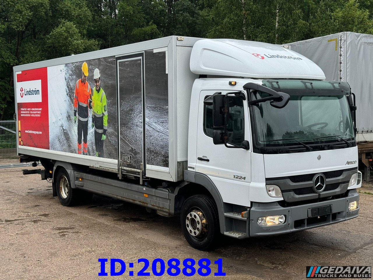 MERCEDES-BENZ Atego 1224 - Box truck: picture 4 MERCEDES-BENZ Atego 1224 - Box truck: picture 4