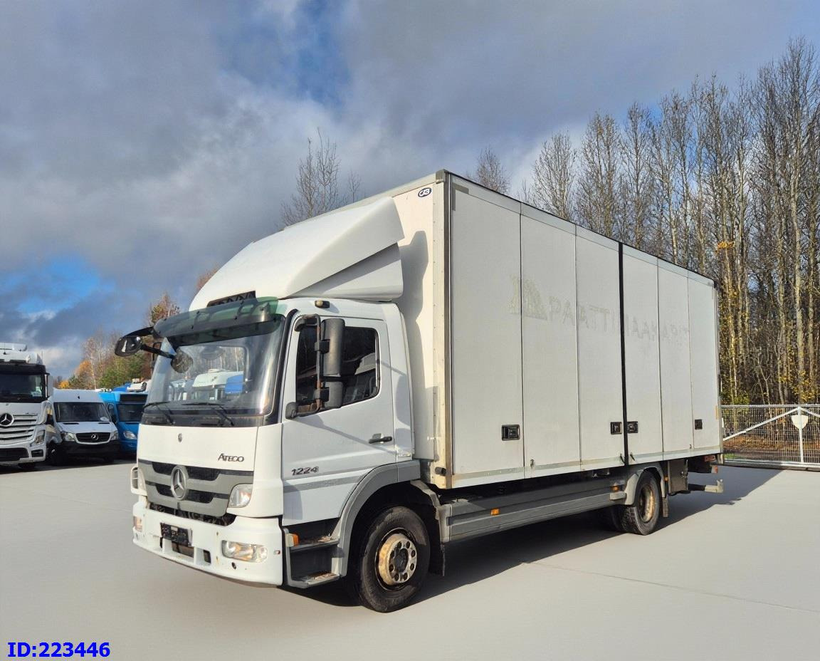 MERCEDES-BENZ Atego 1224 -Low mileage -Open side box - Isothermal truck: picture 1 MERCEDES-BENZ Atego 1224 -Low mileage -Open side box - Isothermal truck: picture 1