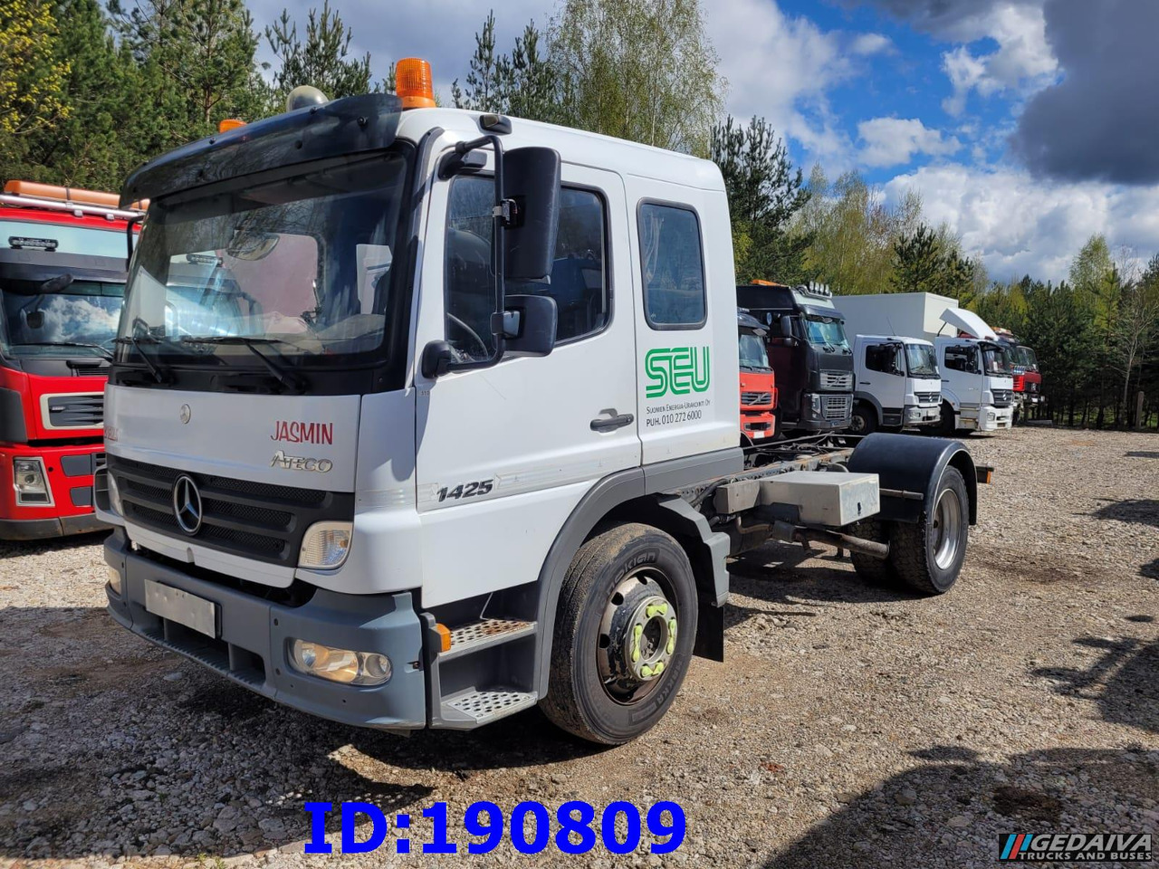 MERCEDES-BENZ Atego 1425 - Cab chassis truck: picture 1 MERCEDES-BENZ Atego 1425 - Cab chassis truck: picture 1