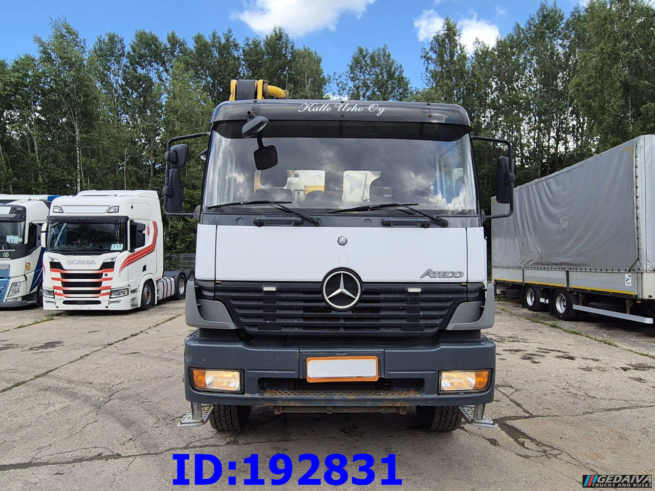 MERCEDES-BENZ Atego 2628 6x4 Schwing 17m 9m3 - Concrete pump truck: picture 2 MERCEDES-BENZ Atego 2628 6x4 Schwing 17m 9m3 - Concrete pump truck: picture 2