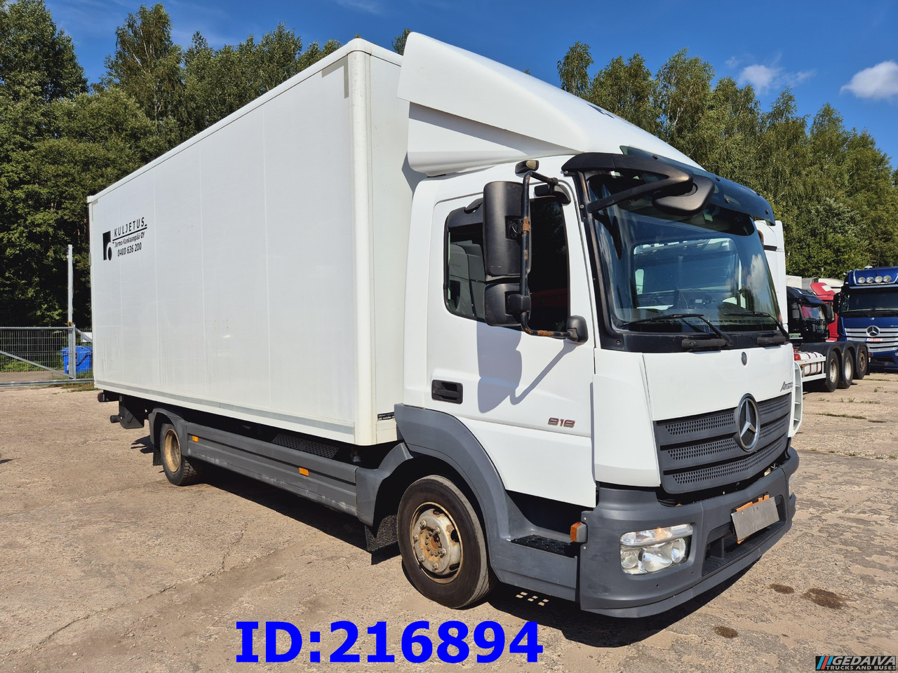 MERCEDES-BENZ Atego 818 Euro6 - Isothermal truck: picture 4 MERCEDES-BENZ Atego 818 Euro6 - Isothermal truck: picture 4