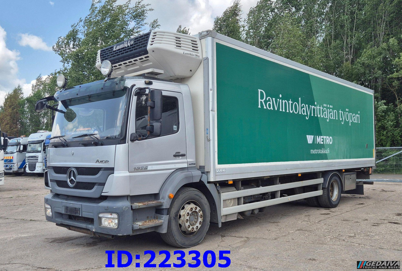 MERCEDES-BENZ Axor 1829 Euro5 Manual + Tail lift - Refrigerator truck: picture 1 MERCEDES-BENZ Axor 1829 Euro5 Manual + Tail lift - Refrigerator truck: picture 1