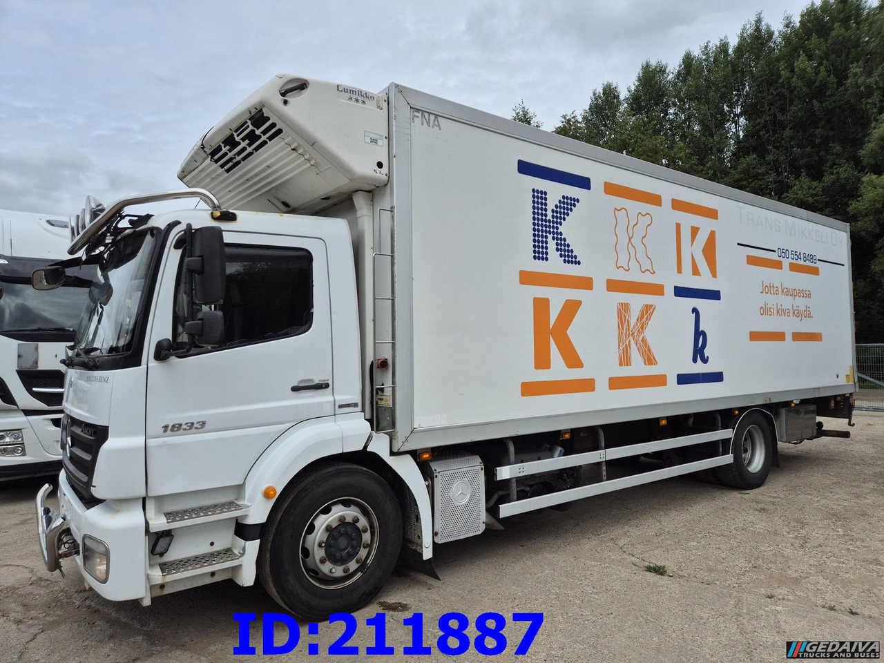 MERCEDES-BENZ Axor 1833 - Manual - Refrigerator truck: picture 1 MERCEDES-BENZ Axor 1833 - Manual - Refrigerator truck: picture 1