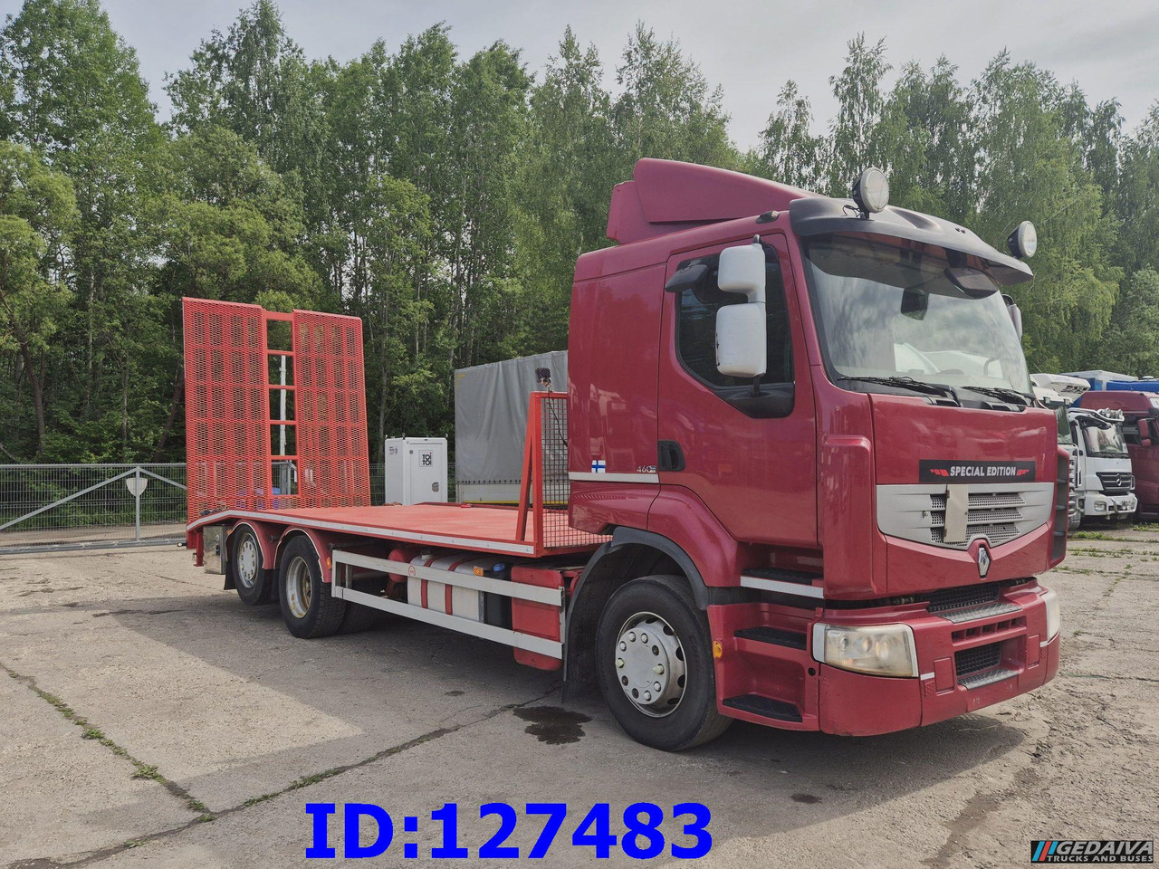 RENAULT Premium 460 6x2 (Steering axel) Euro5 - Dropside/ Flatbed truck: picture 4 RENAULT Premium 460 6x2 (Steering axel) Euro5 - Dropside/ Flatbed truck: picture 4