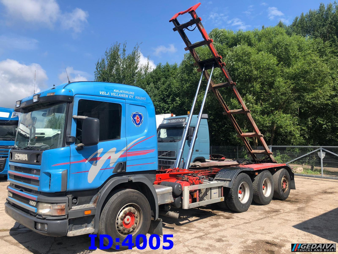 SCANIA 124 400 8x4 - Cable system truck: picture 1 SCANIA 124 400 8x4 - Cable system truck: picture 1