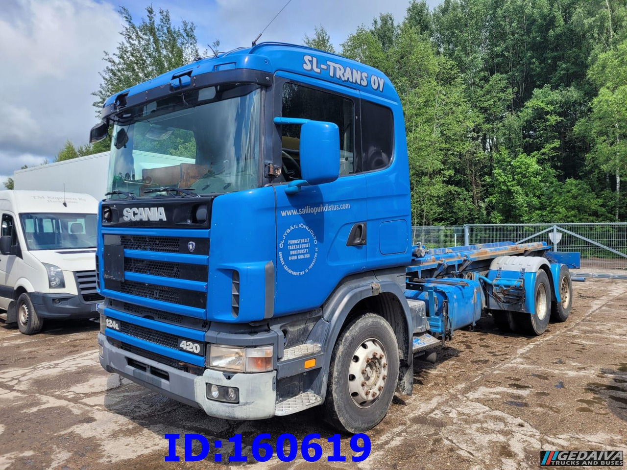 SCANIA 124 420 6x2 Manual Retarder - Cab chassis truck: picture 1 SCANIA 124 420 6x2 Manual Retarder - Cab chassis truck: picture 1