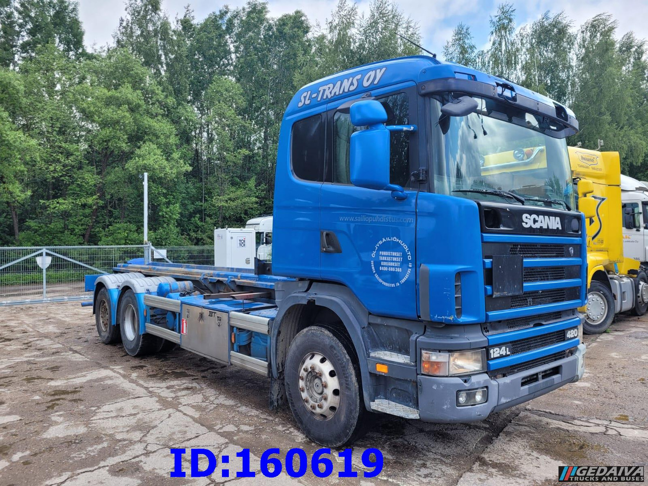 SCANIA 124 420 6x2 Manual Retarder - Cab chassis truck: picture 4 SCANIA 124 420 6x2 Manual Retarder - Cab chassis truck: picture 4