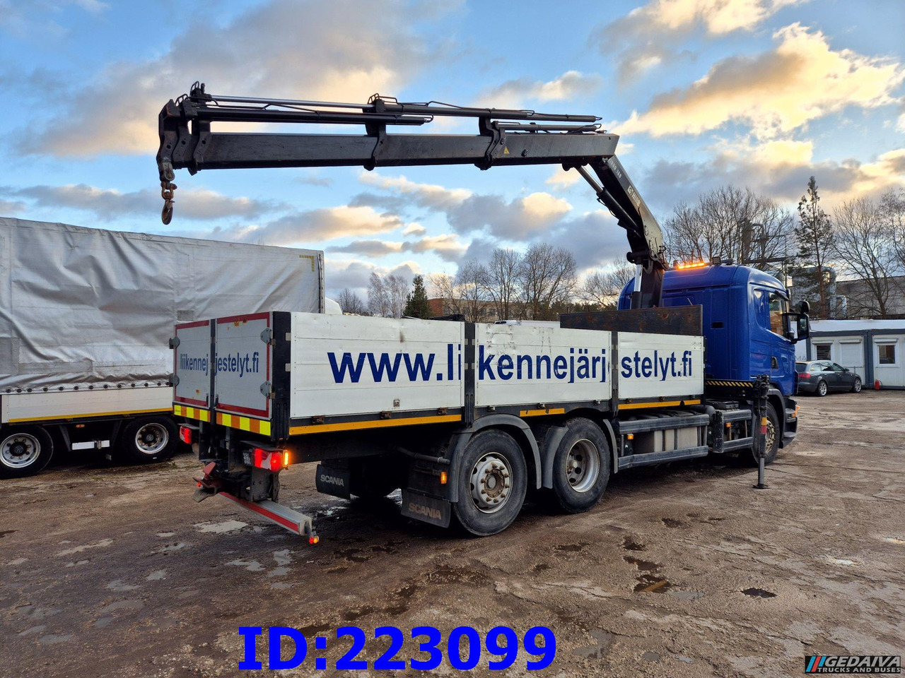 SCANIA G440 6x2 + Crane HIAB X-Hiduo 188 - Dropside/ Flatbed truck: picture 5 SCANIA G440 6x2 + Crane HIAB X-Hiduo 188 - Dropside/ Flatbed truck: picture 5