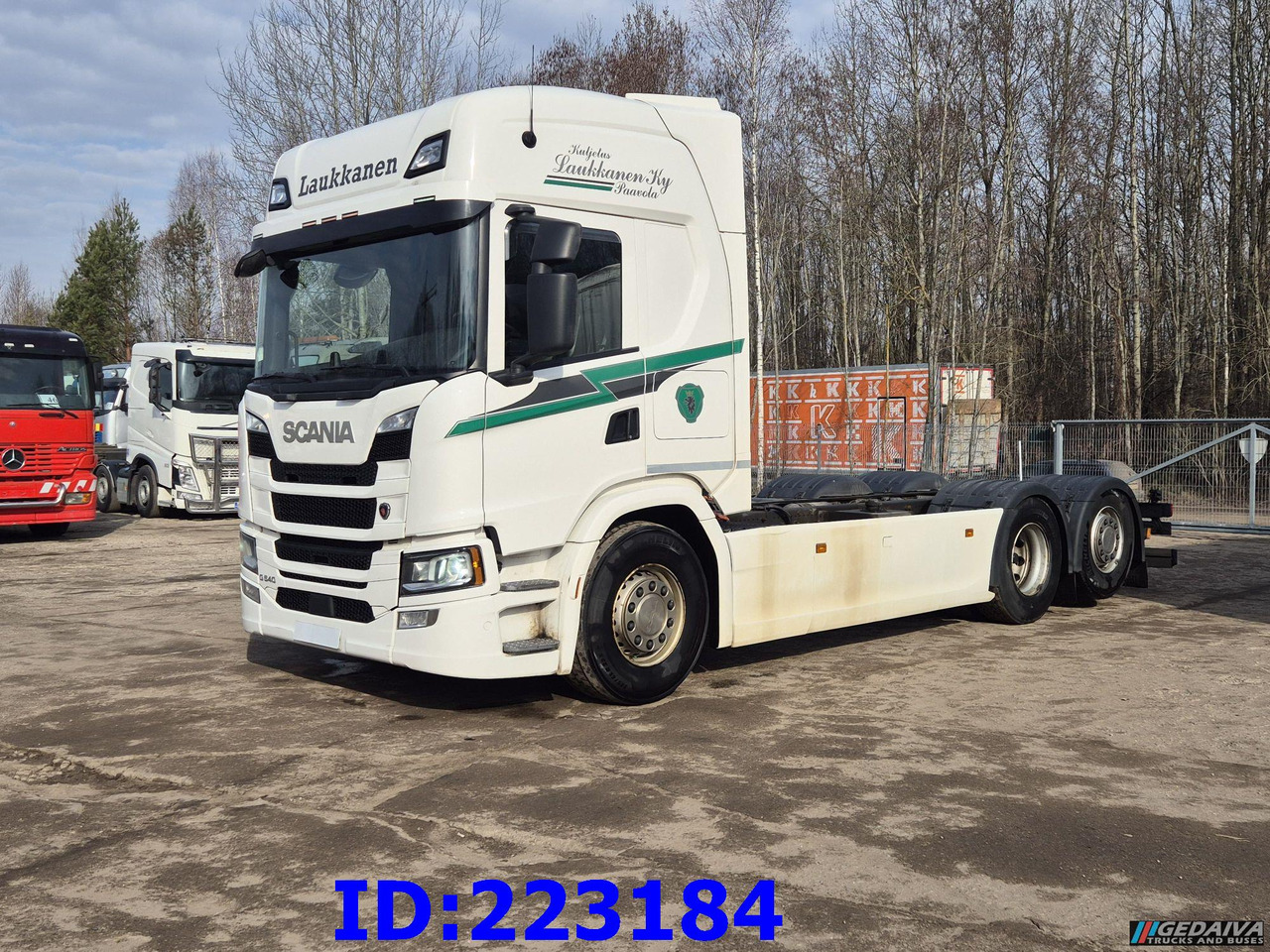SCANIA G540 6x2 Retarder - Cab chassis truck: picture 1 SCANIA G540 6x2 Retarder - Cab chassis truck: picture 1
