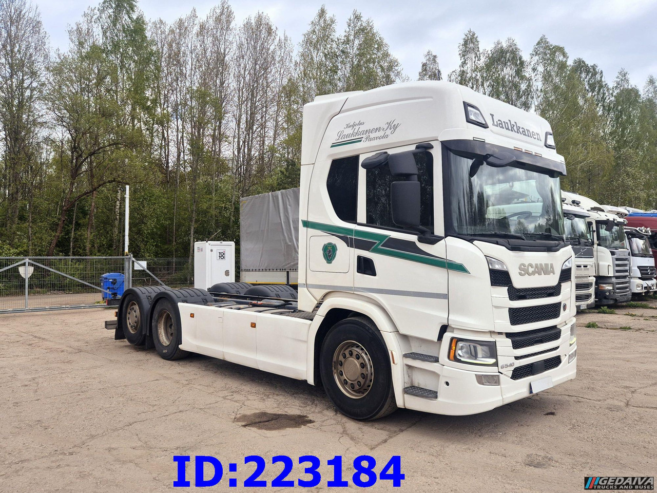 SCANIA G540 6x2 Retarder - Cab chassis truck: picture 4 SCANIA G540 6x2 Retarder - Cab chassis truck: picture 4