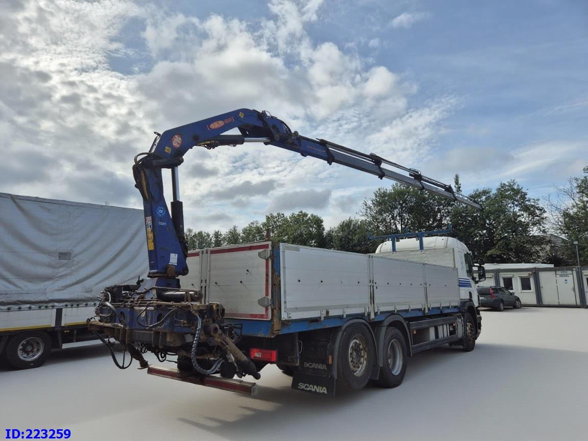 SCANIA P450 6x2 Steering axle Euro6 + PM 13.5SP - Dropside/ Flatbed truck: picture 4 SCANIA P450 6x2 Steering axle Euro6 + PM 13.5SP - Dropside/ Flatbed truck: picture 4